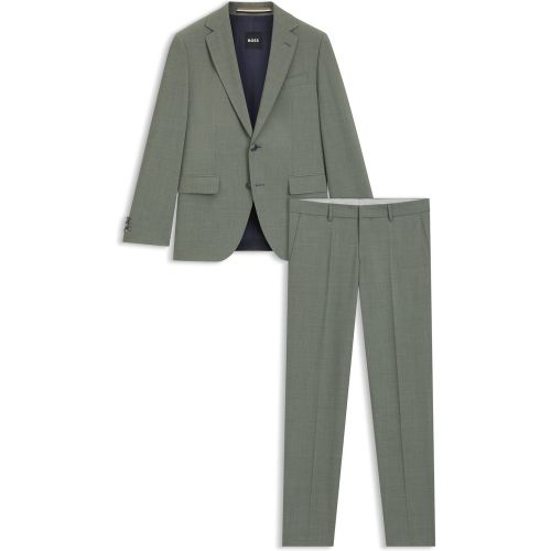 Costume facile d’entretien en tissu stretch à teneur en laine - Boss - Modalova