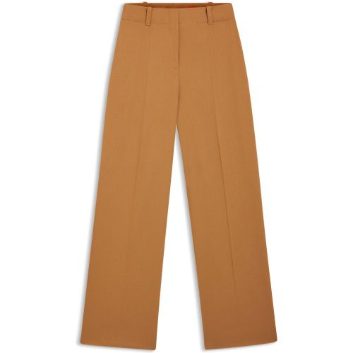 Pantalon Regular en flanelle chinée - HUGO - Modalova