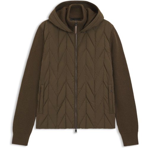 Veste hybride avec manches en laine et devant en duvet - Boss - Modalova