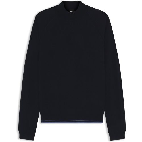 Pull en laine mélangée avec col montant - Boss - Modalova