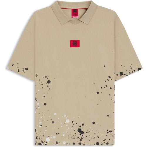 Polo Sweat Oversize en coton imprimé  x RB by Slawn - HUGO - Modalova