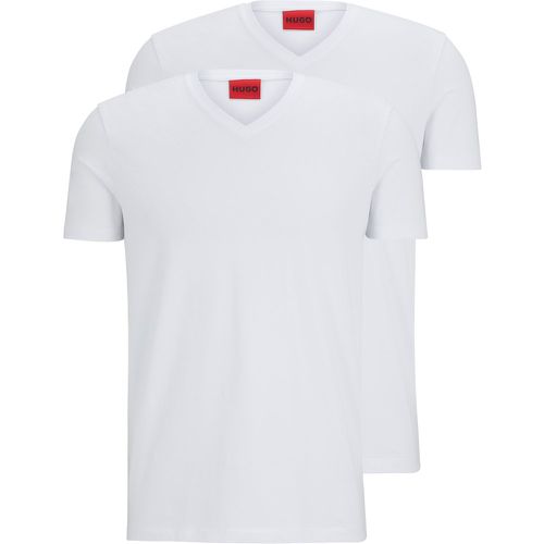 Lot de deux t-shirts Slim Fit en coton stretch - HUGO - Modalova