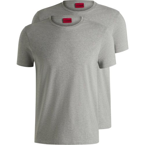 Lot de deux t-shirts Slim en coton stretch - HUGO - Modalova