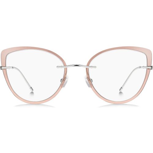 Monture optique non cerclée aux contours colorés - Boss - Modalova