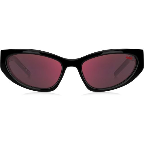 Lunettes de soleil en acétate avec monogramme 3D - HUGO - Modalova