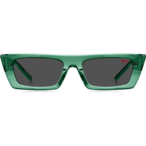 Lunettes de soleil en acétate à logos revisités - HUGO - Modalova