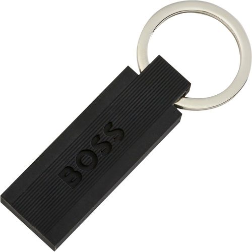Porte-clés en silicone et laiton avec logo - Boss - Modalova