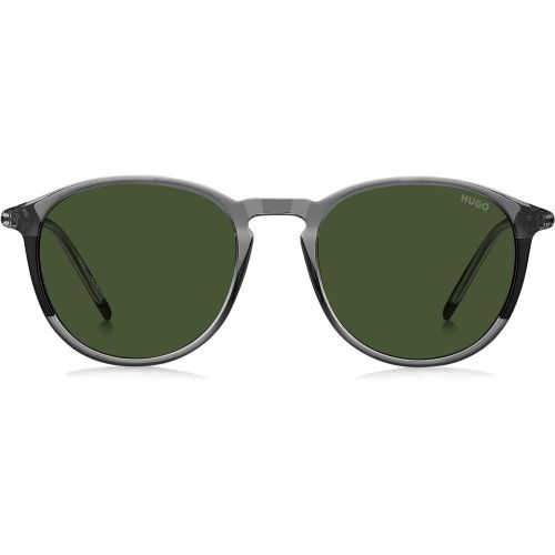 Lunettes de soleil en acétate avec branches tubulaires en métal - HUGO - Modalova