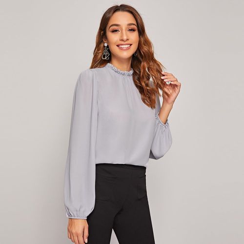 Blouse avec manches bishop - SHEIN - Modalova