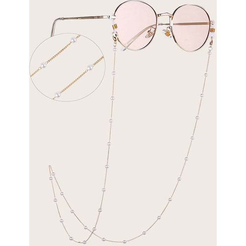 Chaîne de lunettes avec fausse perle - SHEIN - Modalova