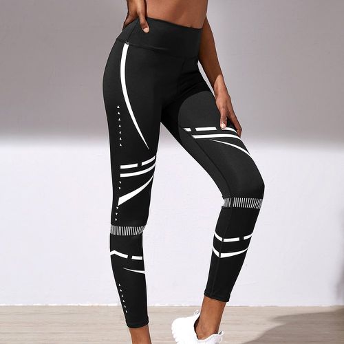 Legging avec rayures - SHEIN - Modalova