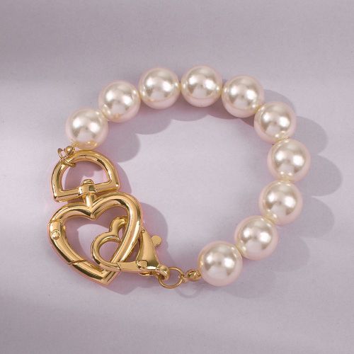 Bracelet avec fausse perle - SHEIN - Modalova