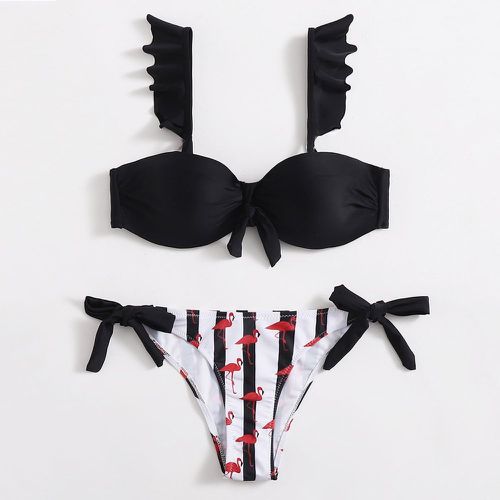 Bikini à imprimé flamant - SHEIN - Modalova