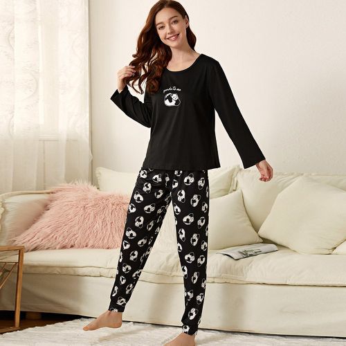 Ensemble de pyjama avec motif panda - SHEIN - Modalova