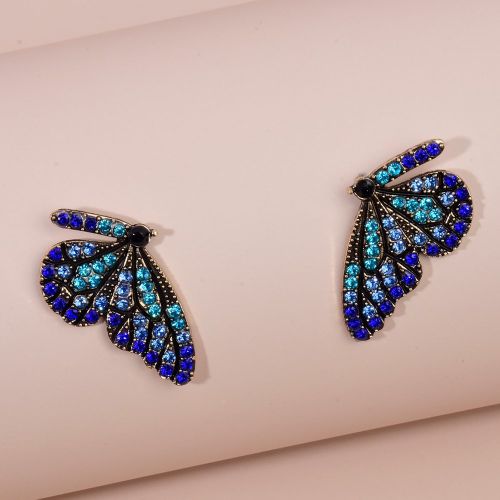 Boucles d'oreilles avec strass - SHEIN - Modalova