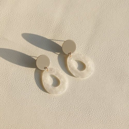 Pendants d'oreilles en acrylique - SHEIN - Modalova