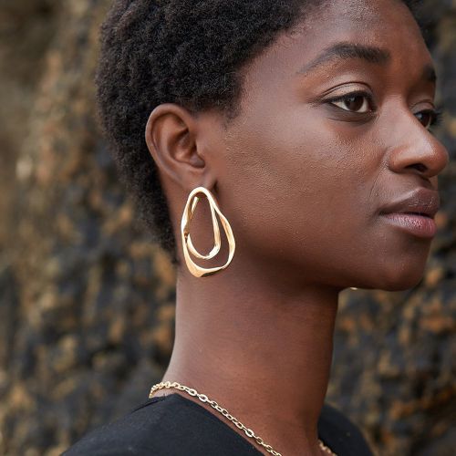 Boucles d'oreilles au design asymétrique - SHEIN - Modalova