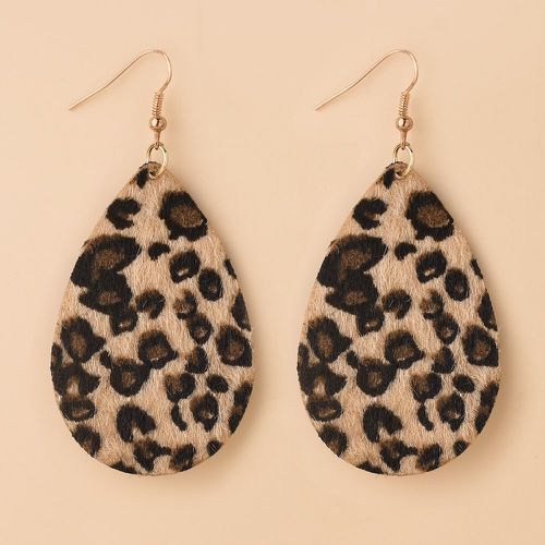 Pendants d'oreilles léopard - SHEIN - Modalova