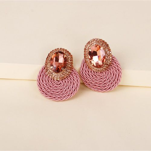 Boucles d'oreilles avec strass - SHEIN - Modalova