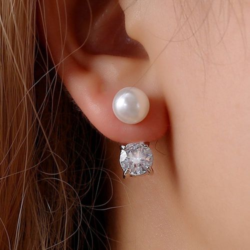 Boucles d'oreilles à perles - SHEIN - Modalova