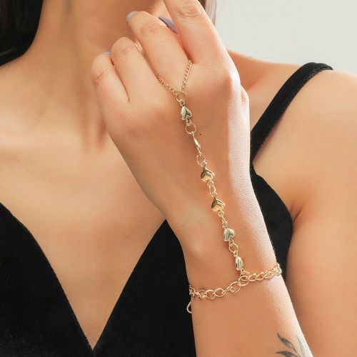 Bracelet avec cœur et anneau - SHEIN - Modalova