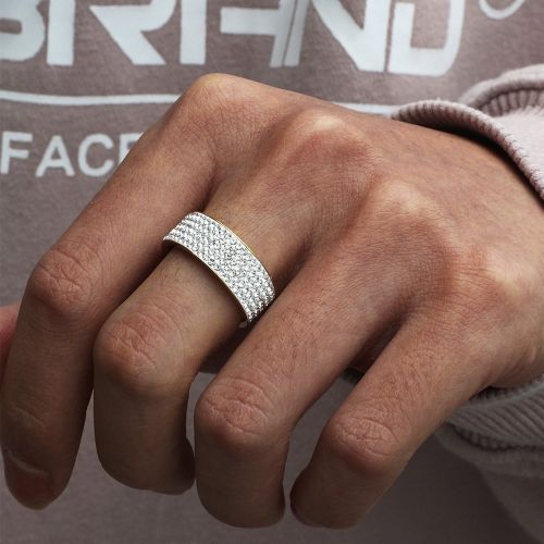 À La Mode Et Populaire Avec Strass Anneau En Alliage Pour Bijou Cadeau Et Pour A Élégant Look - SHEIN - Modalova