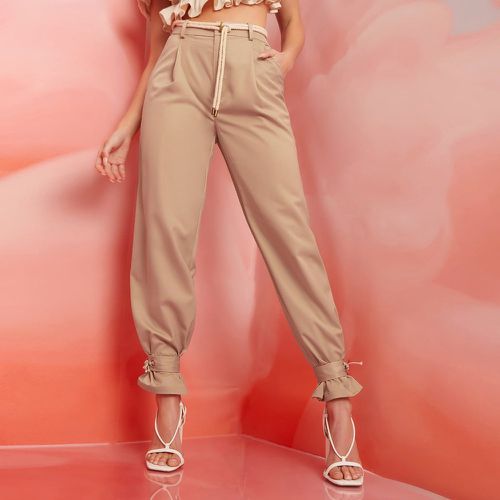 Pantalon avec ceinture - SHEIN - Modalova