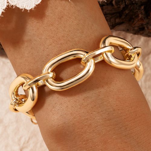 Bracelet à chaîne métallique - SHEIN - Modalova