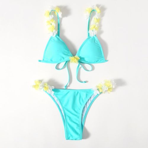 Bikini avec appliques - SHEIN - Modalova