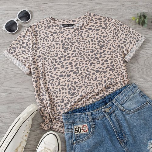 T-shirt léopard - SHEIN - Modalova
