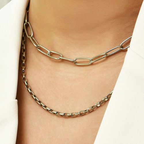 Pièces Collier à chaîne minimaliste - SHEIN - Modalova