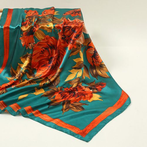 Foulard à imprimé fleur - SHEIN - Modalova