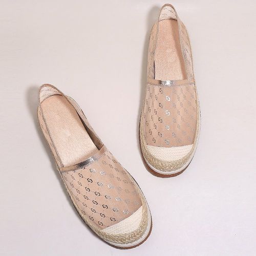 Espadrilles plates en tulle - SHEIN - Modalova