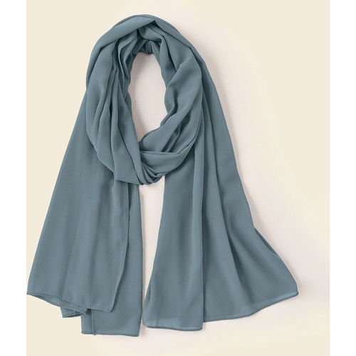 Foulard en mousseline unicolore - SHEIN - Modalova