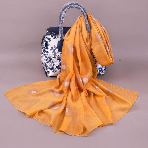 Foulard à motif de fleur - SHEIN - Modalova