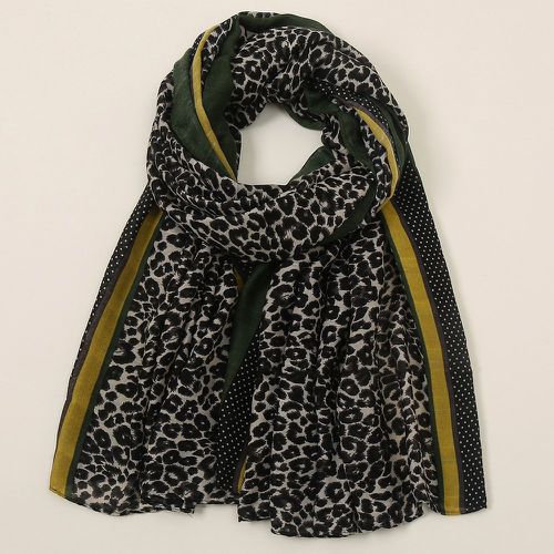 Foulard à imprimé léopard - SHEIN - Modalova