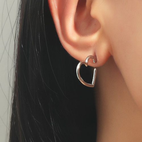 Boucles d'oreilles à design de cœur - SHEIN - Modalova