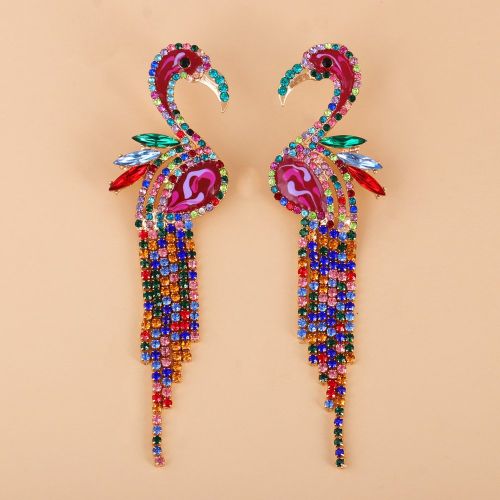 Boucles d'oreilles avec strass - SHEIN - Modalova