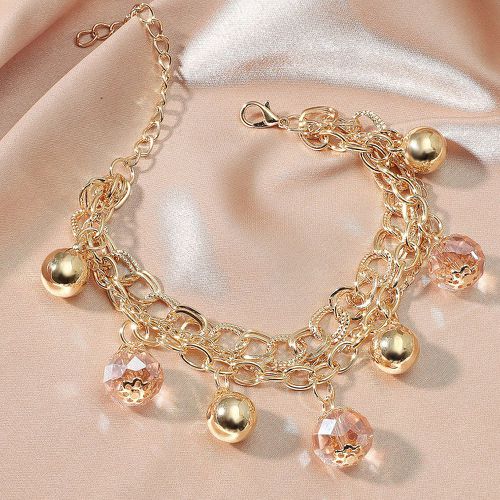 Bracelet avec perles - SHEIN - Modalova