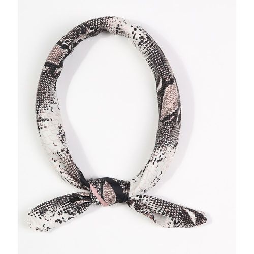 Bandana à imprimé python - SHEIN - Modalova