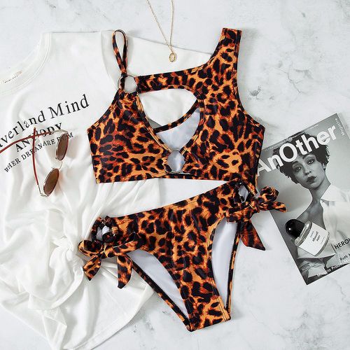 Bikini avec motif léopard - SHEIN - Modalova