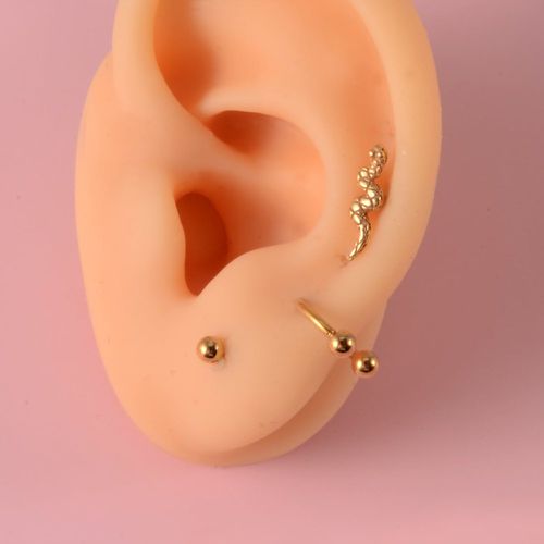 Pièces Boucles d'oreilles avec python - SHEIN - Modalova