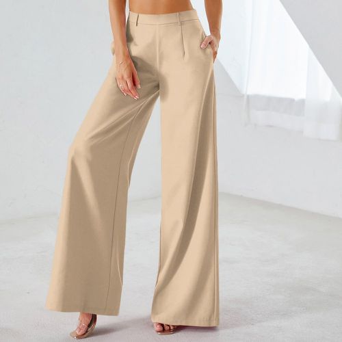 Pantalon ample zippé - SHEIN - Modalova