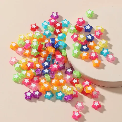 Paquet Accessoires de bijoux DIY perlés aléatoires d'étoile - SHEIN - Modalova