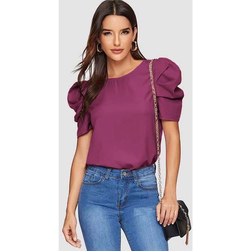 Top avec manches bouffantes - SHEIN - Modalova