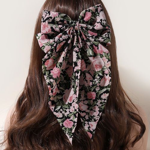 Épingle à cheveux avec imprimé fleur - SHEIN - Modalova