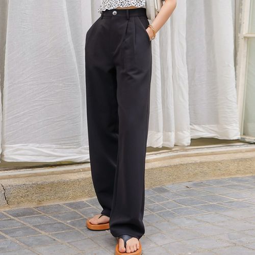Pantalon tailleur plissé ample - SHEIN - Modalova