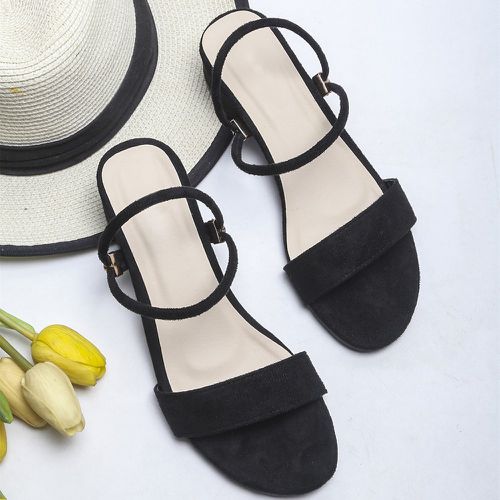 Sandales double sens minimaliste - SHEIN - Modalova