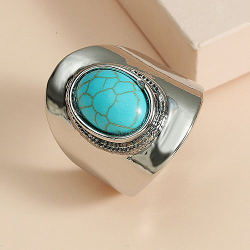 Bague à turquoise - SHEIN - Modalova