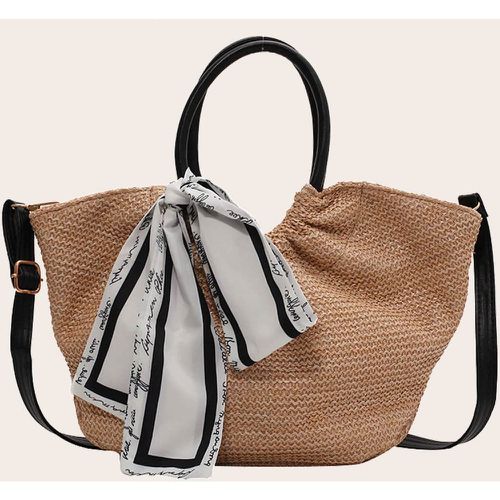 Sac fourre-tout avec foulard - SHEIN - Modalova